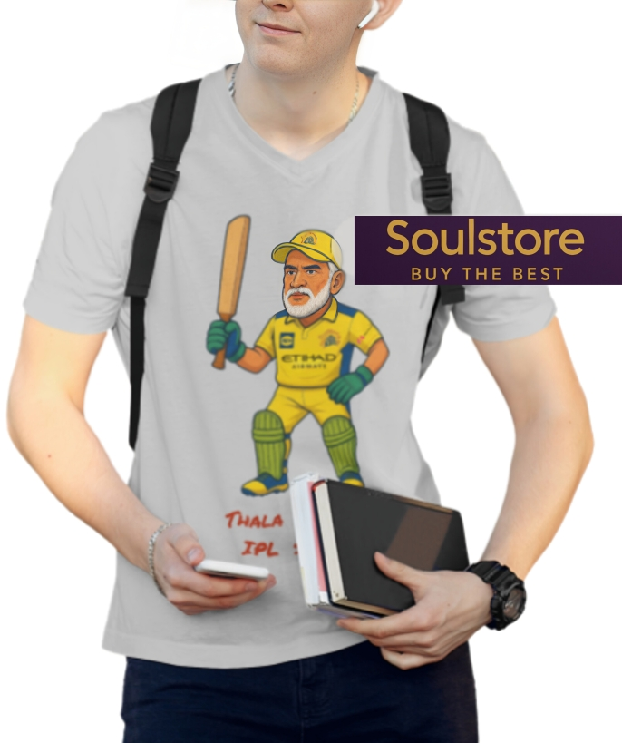 Thala in year 2050 IPL T SHIRT