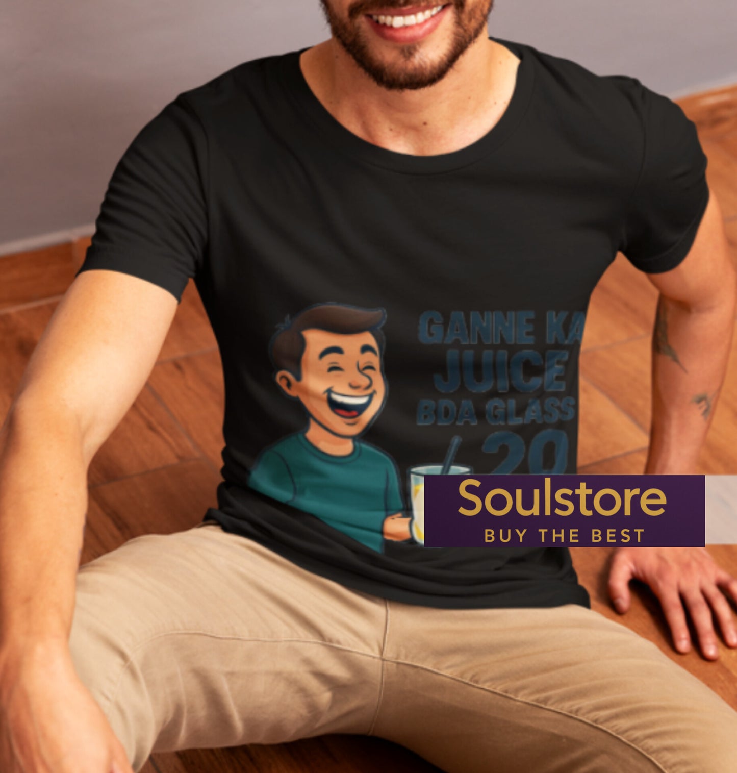 Ganne ka juice meme based T SHIRT