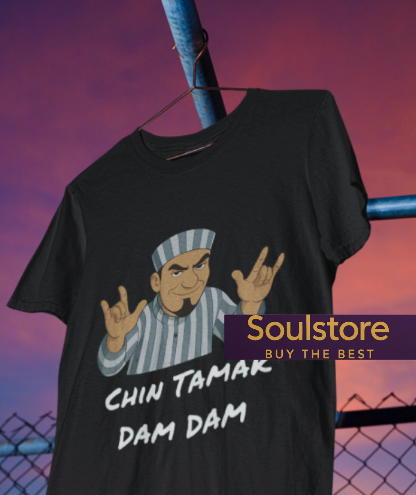 Chin tamak dam dam meme T SHIRT