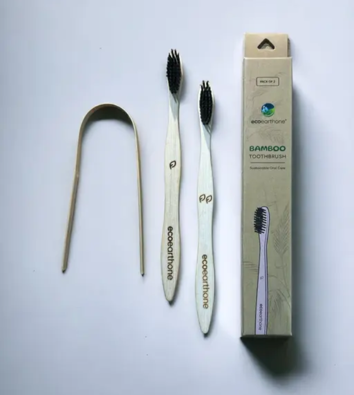 Bamboo toothbrush ( SET OF 3 , 4 , 10 )