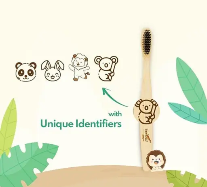 Bamboo toothbrush ( SET OF 3 , 4 , 10 )