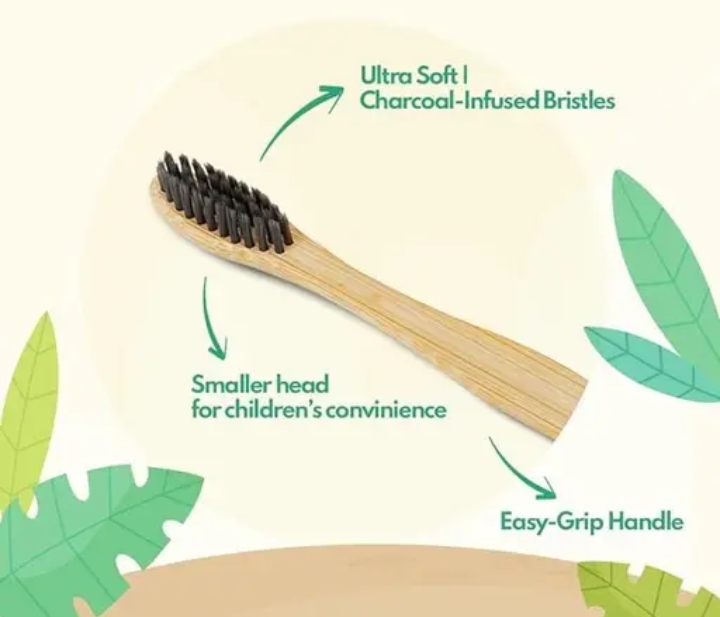 Bamboo toothbrush ( SET OF 3 , 4 , 10 )