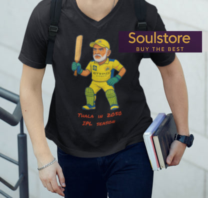 Thala in year 2050 IPL T SHIRT