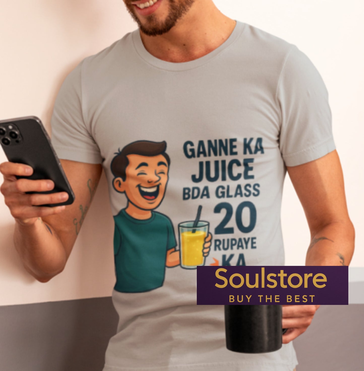 Ganne ka juice meme based T SHIRT