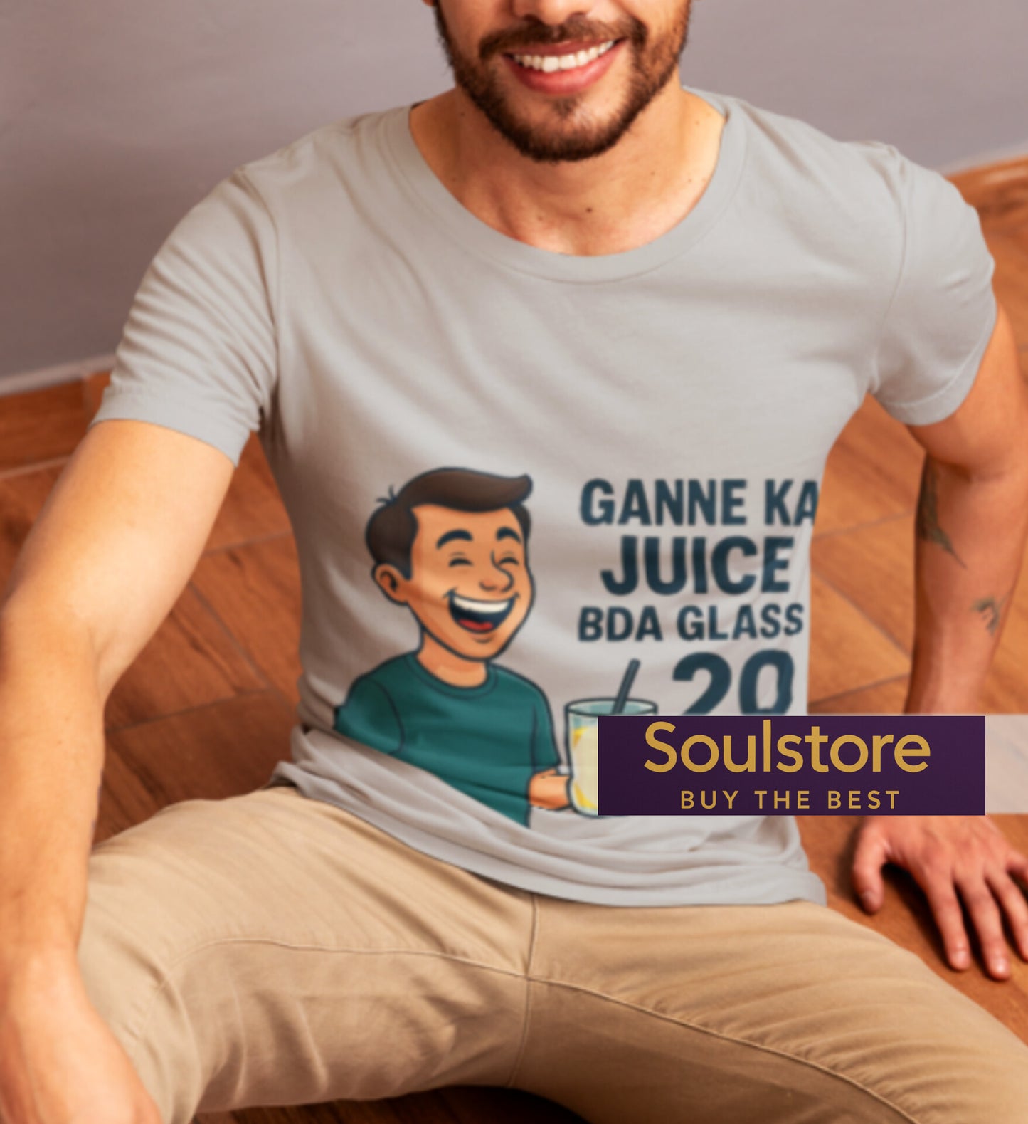 Ganne ka juice meme based T SHIRT