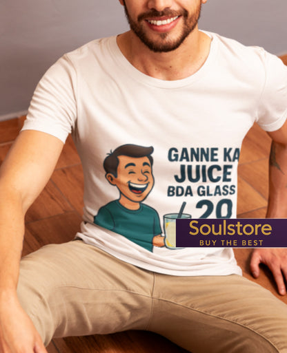 Ganne ka juice meme based T SHIRT