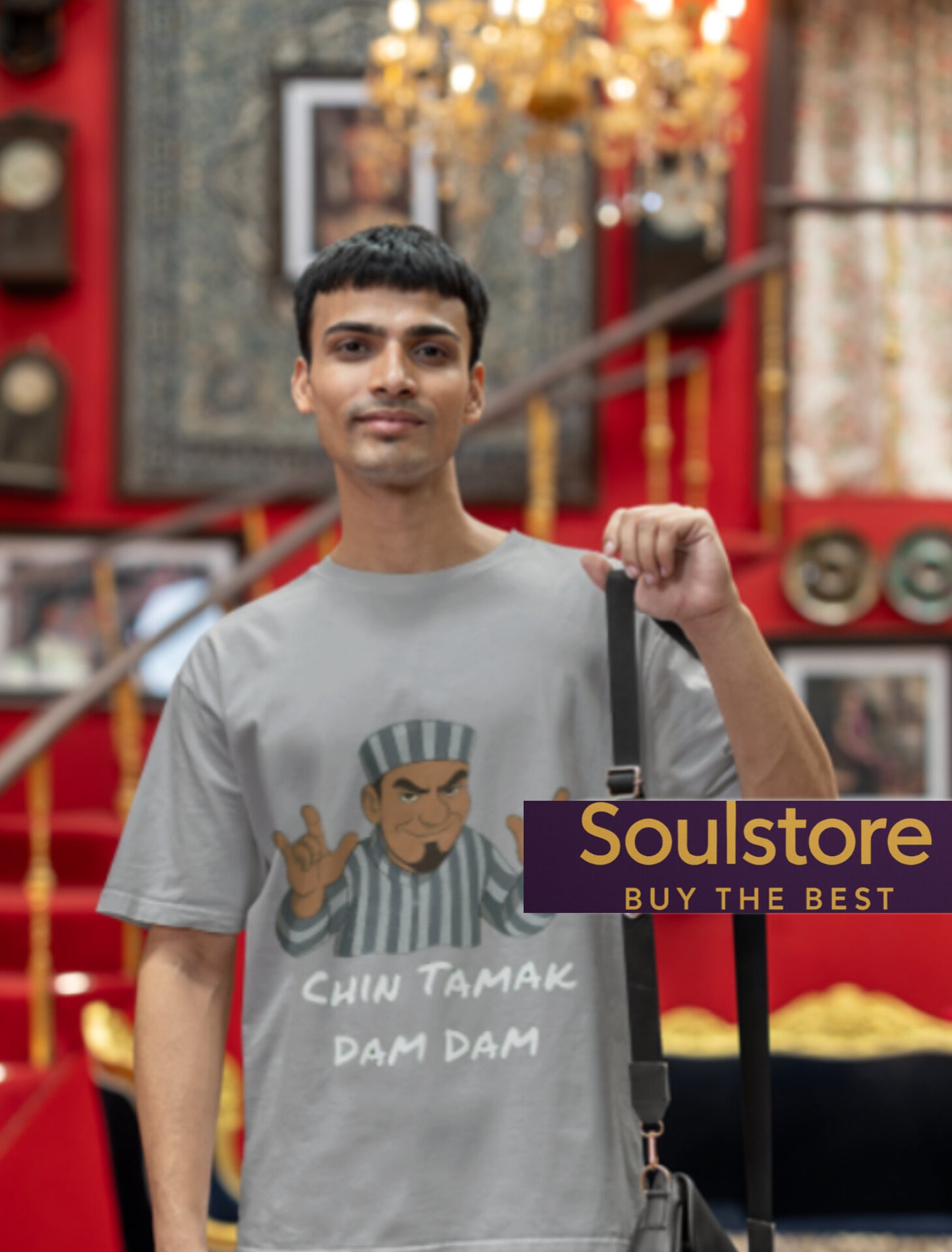 Chin tamak dam dam meme T SHIRT