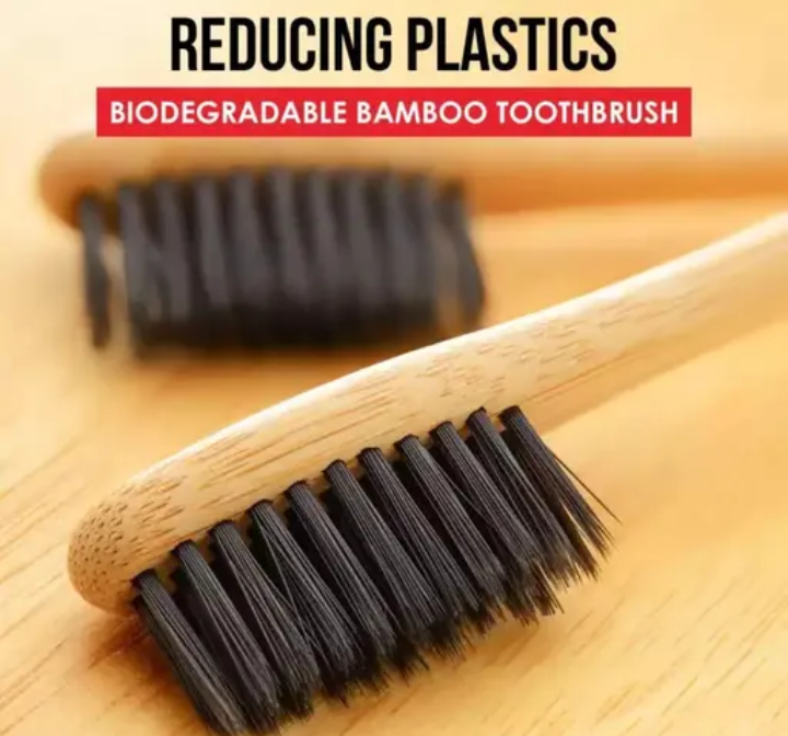 Bamboo toothbrush ( SET OF 3 , 4 , 10 )