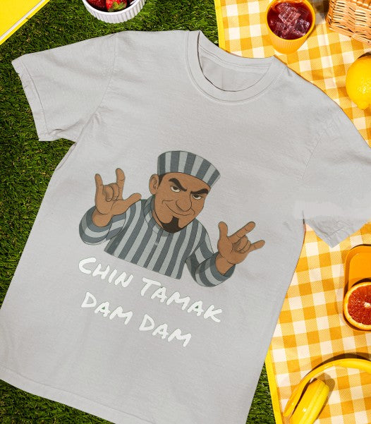 Chin tamak dam dam meme T SHIRT